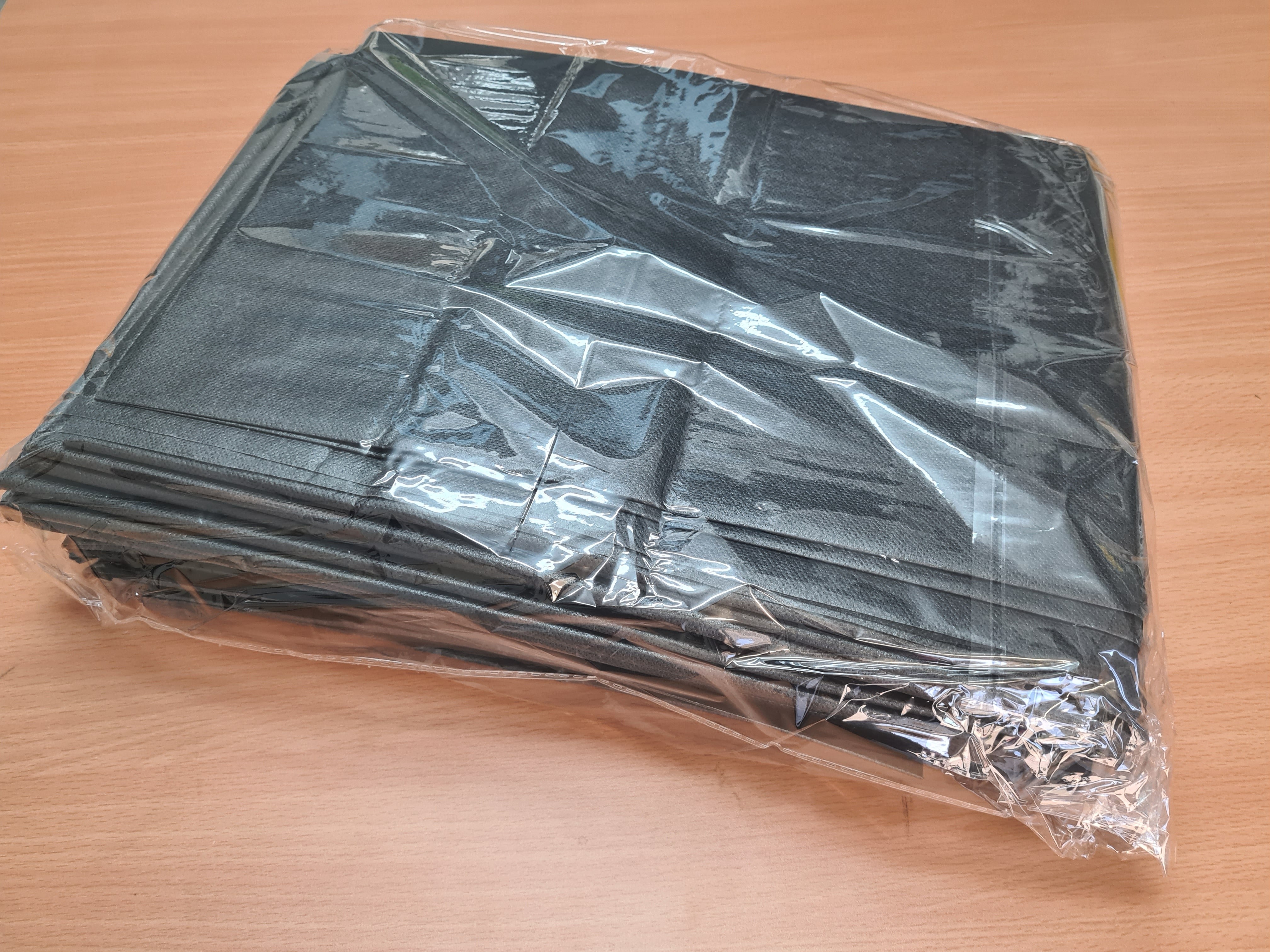 Black Cutting Cape - pack of 25